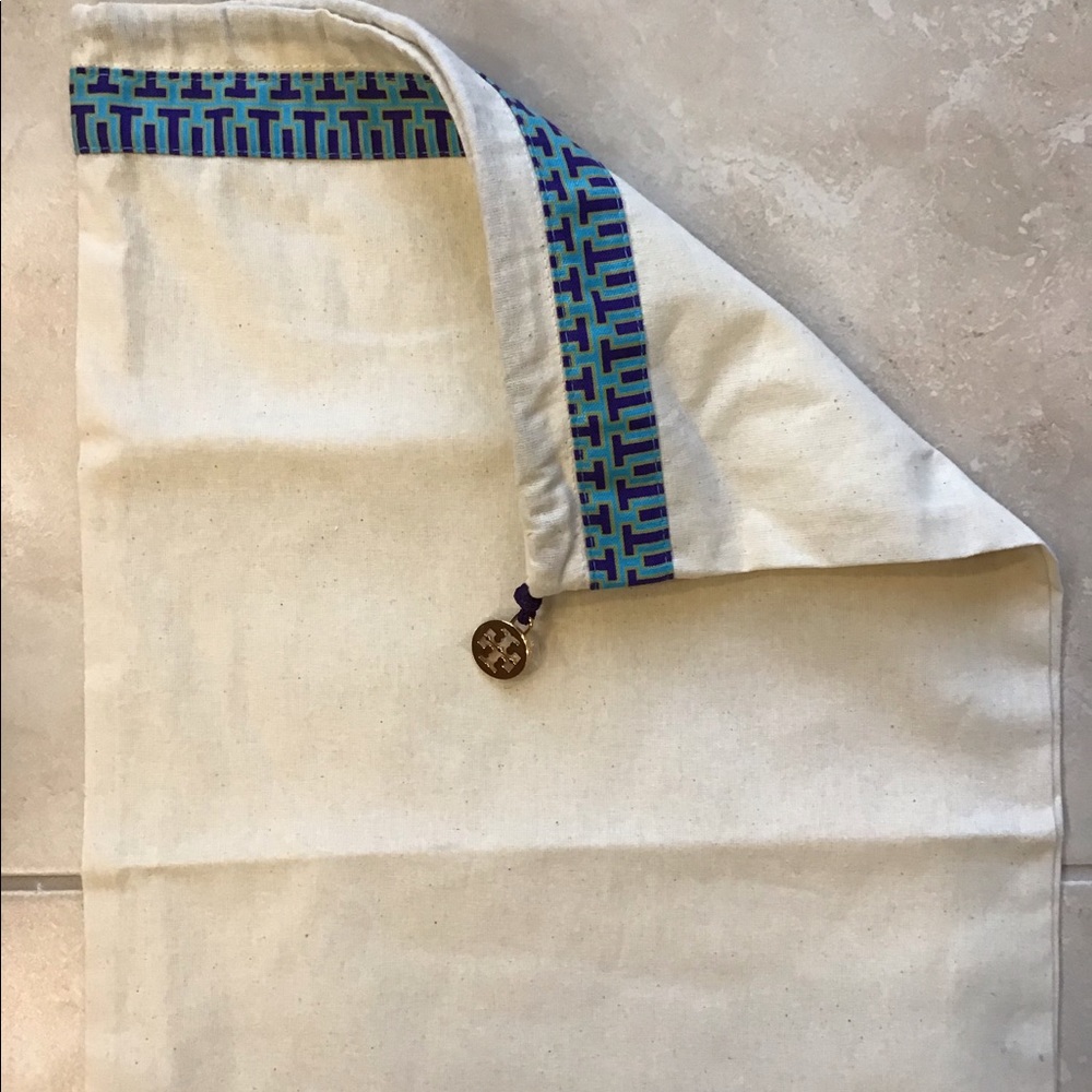 Tory Burch Canvas Drawstring Dust Bag EUC - Picture 5 of 6